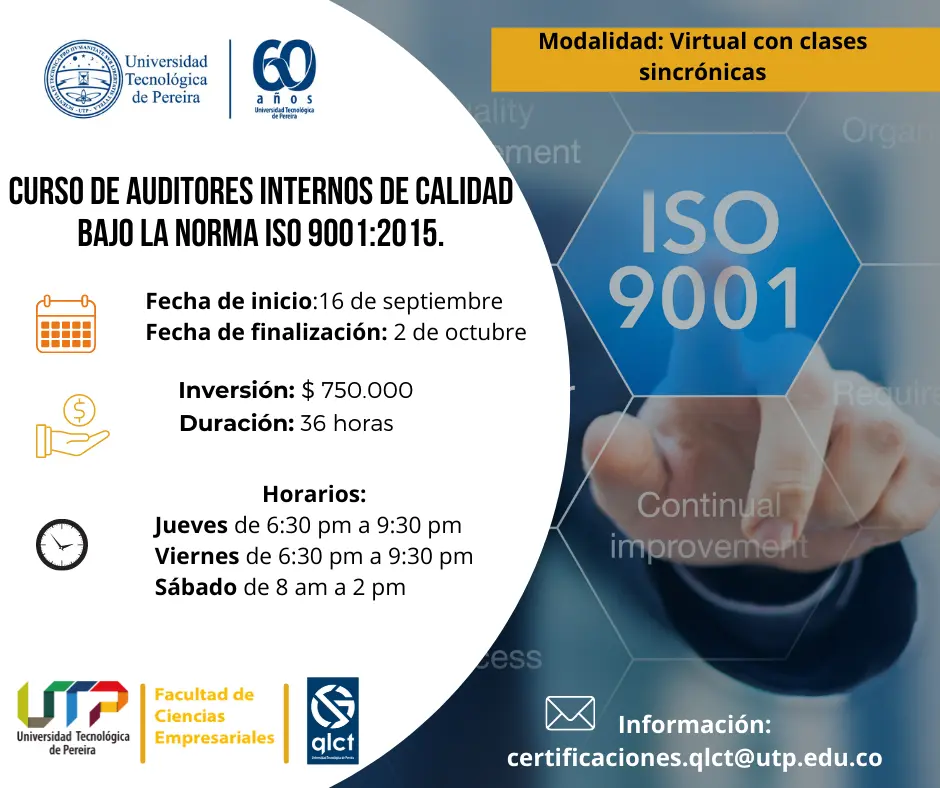 curso de auditor de calidad - Qué hay que estudiar para ser auditor de calidad