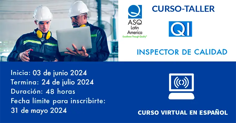 curso inspector de calidad - Qué hay que estudiar para ser inspector de calidad