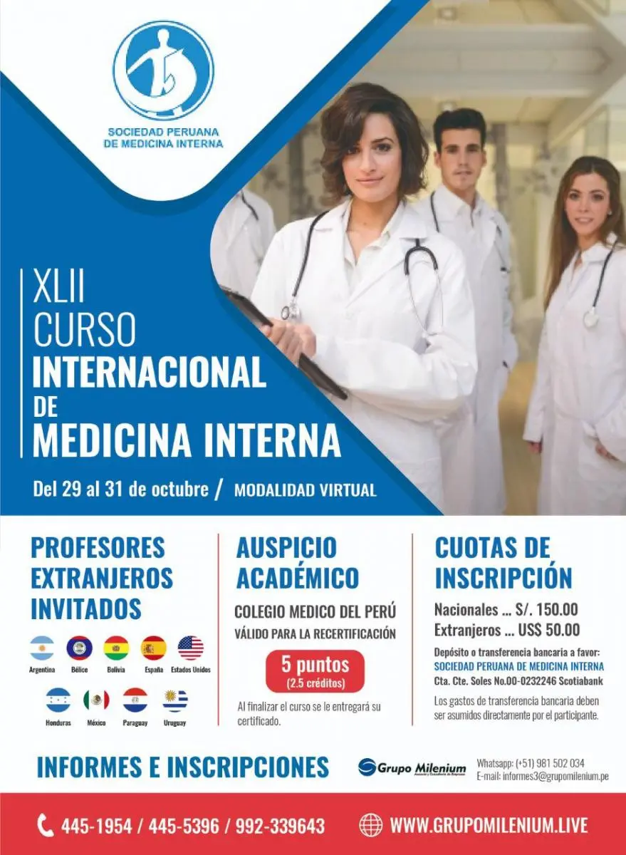 curso de medicina interna - Qué hay que estudiar para ser médico interno