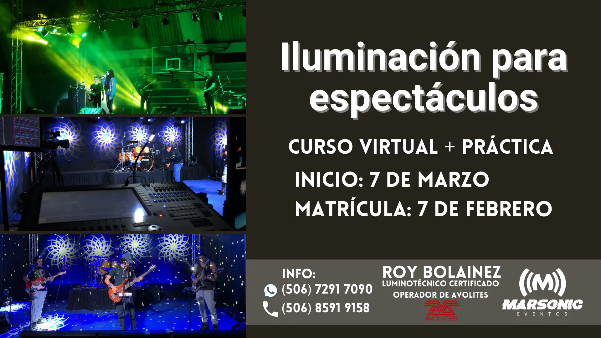 curso de iluminacion para eventos - Qué hay que estudiar para ser técnico de luces