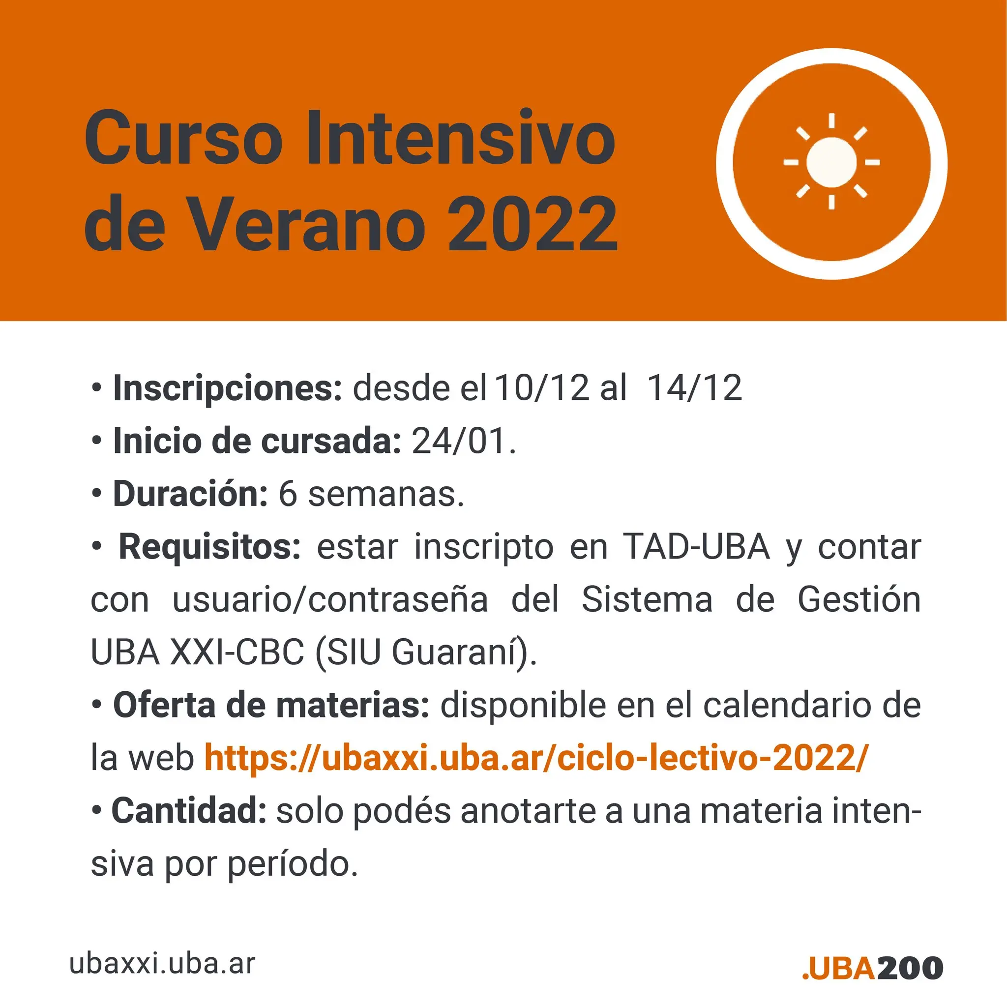 Cursos Intensivos CBC UBA: La Guía Completa para el Verano - Qué materias se pueden dar en el intensivo de verano CBC UBA cursos intensivos uba - Qué materias se pueden dar en el intensivo de verano CBC UBA