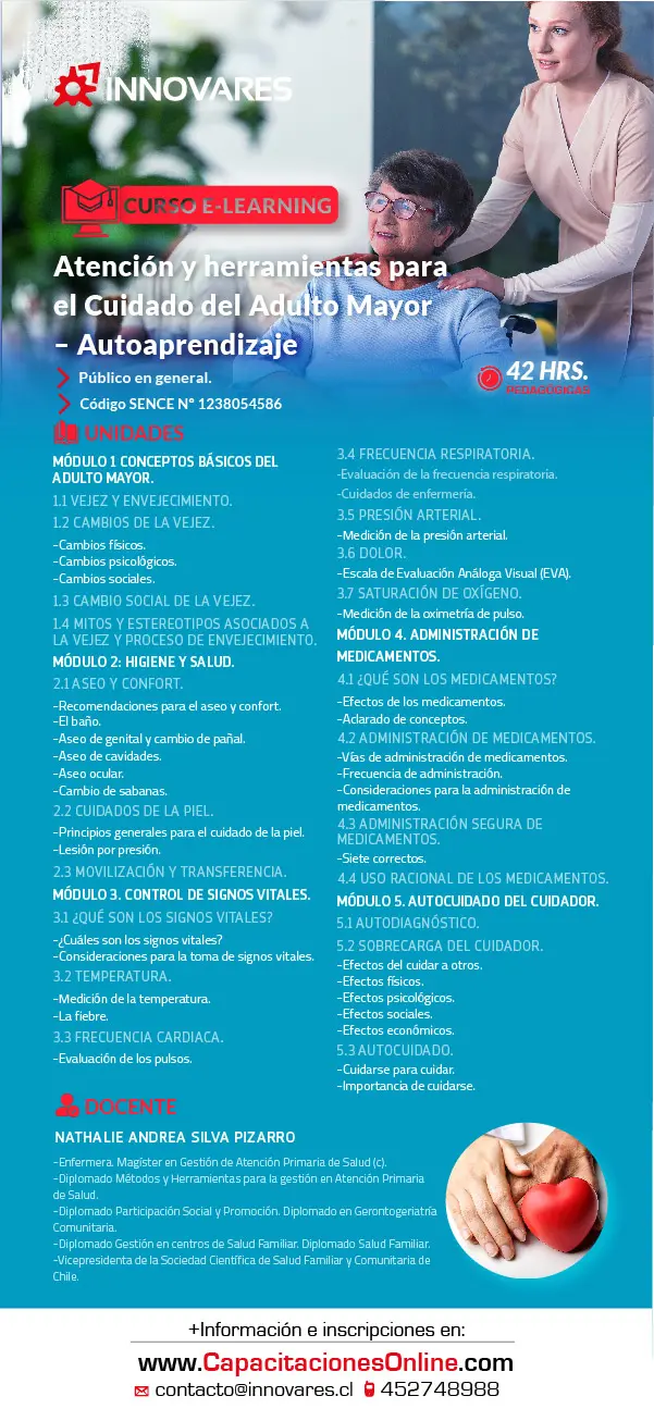 cursos para adultos mayores - Qué programas hay para el adulto mayor