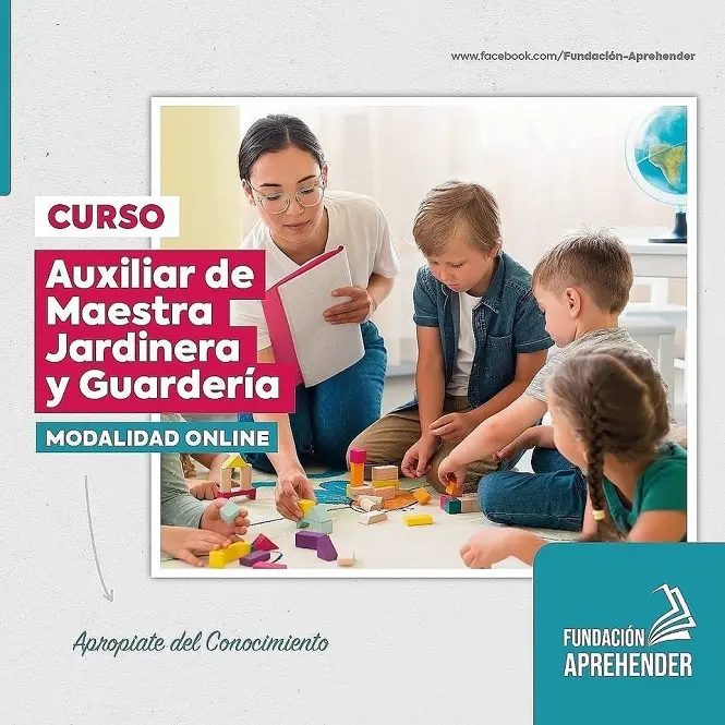 curso de auxiliar de maestra jardinera en mendoza - Qué salida laboral tiene un auxiliar de maestra jardinera