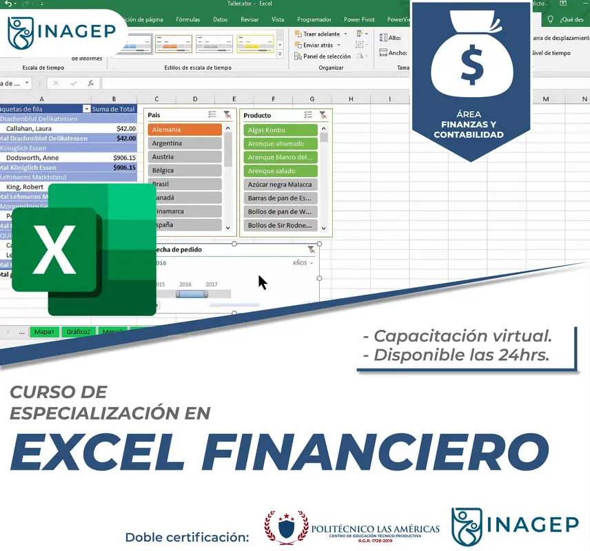 curso excel financiero - Qué se aprende en Excel financiero