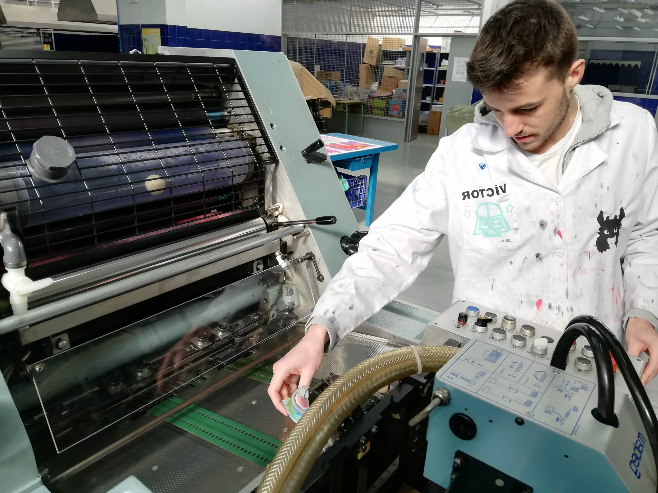 curso de impresiones graficas - Qué se estudia en impresión gráfica