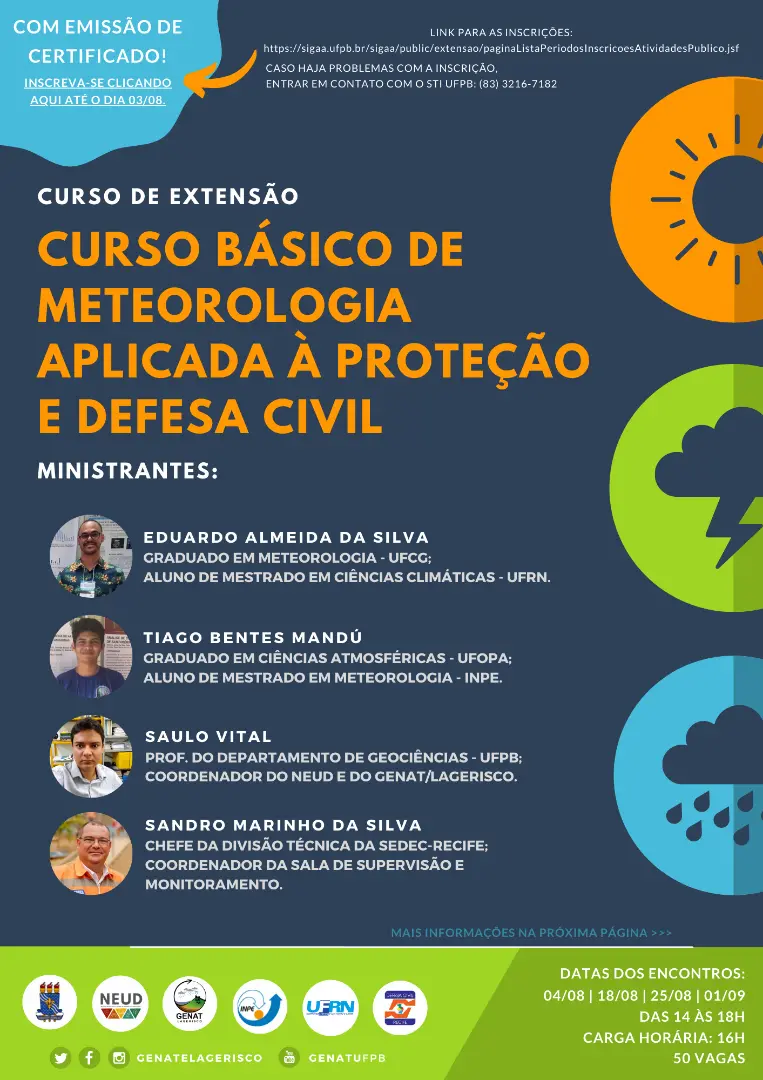 curso de meteorologia - Qué se estudia para meteorología