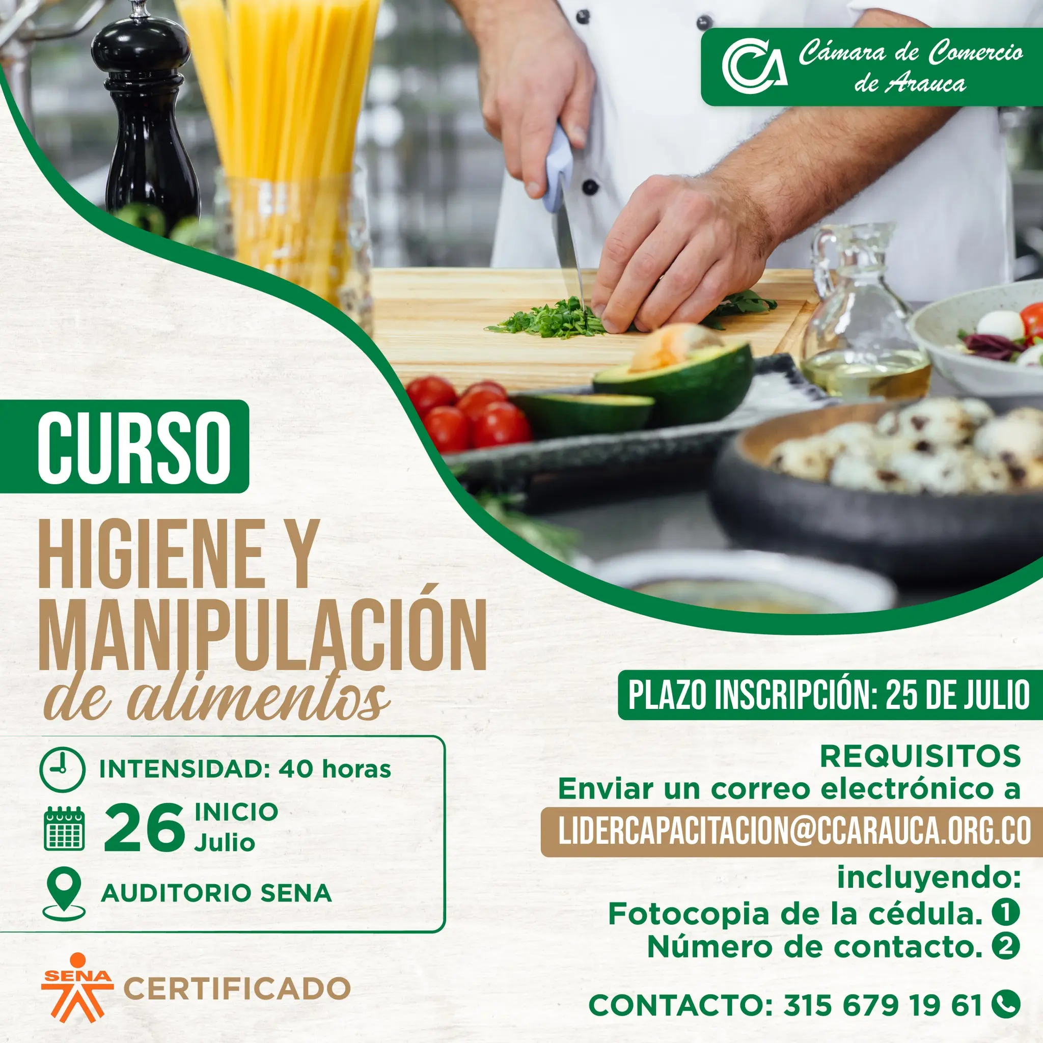 curso de manipulacion - Qué se necesita para sacar el carnet de manipulación