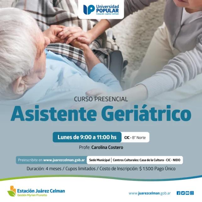 curso de asistente geriatrico - Qué se necesita para ser auxiliar de geriatría