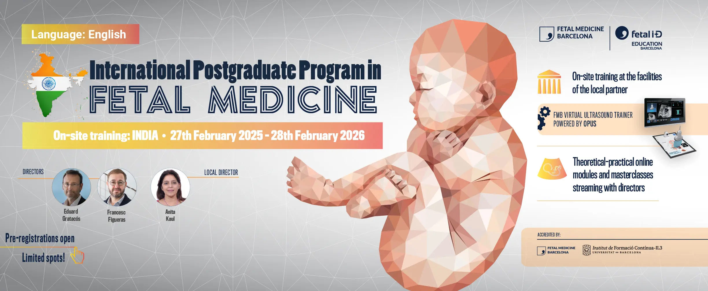 fetal medicine barcelona cursos - Qué se necesita para ser cirujano fetal