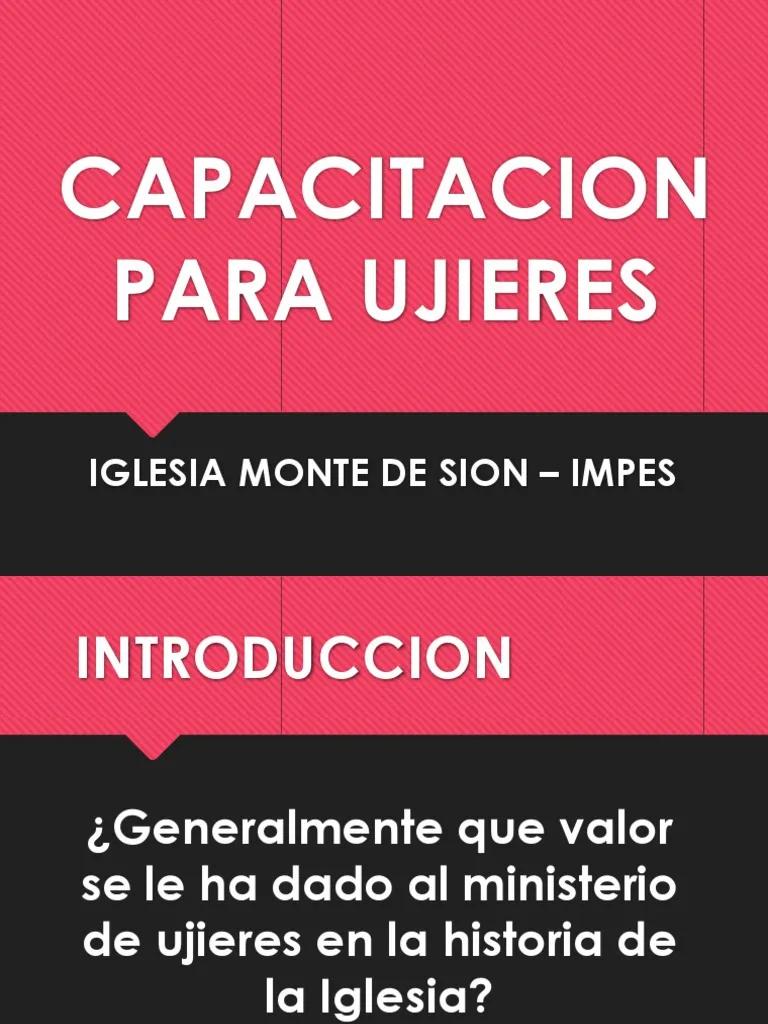 cursos para ujieres - Qué se necesita para ser ujier en la iglesia