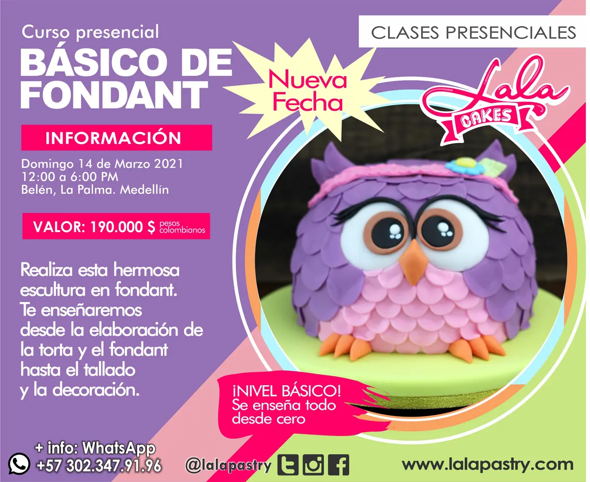 curso basico de fondant - Qué se pone antes de poner el fondant