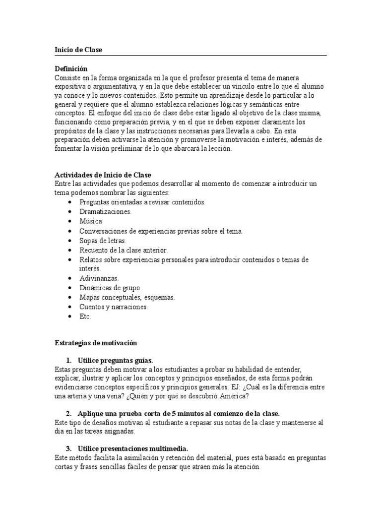 inicio de curso - Qué significa inicio de curso