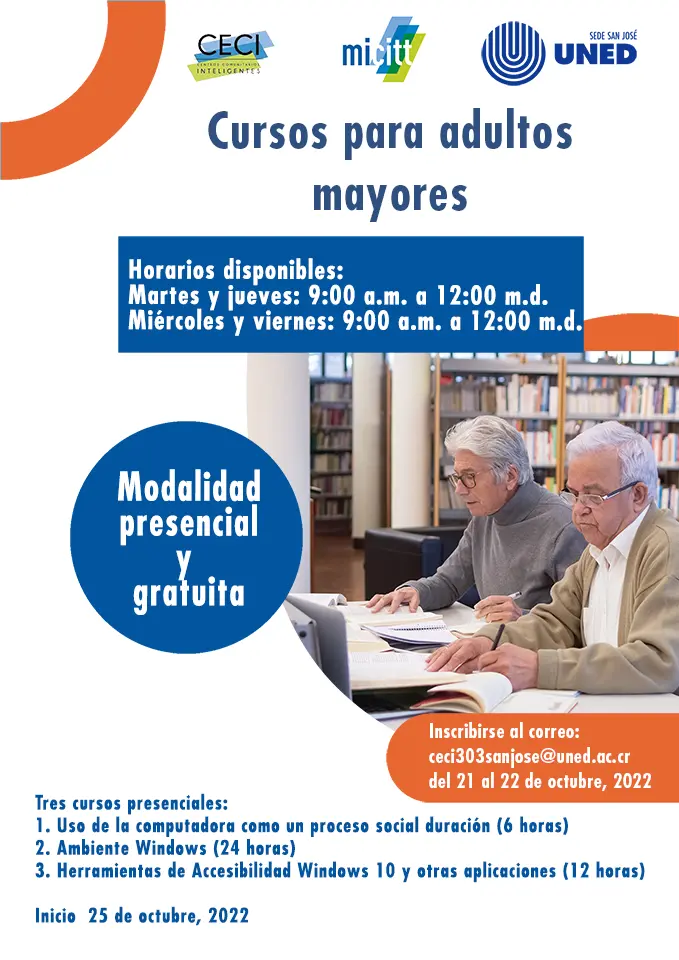 cursos para adultos mayores - Qué talleres hay para el adulto mayor