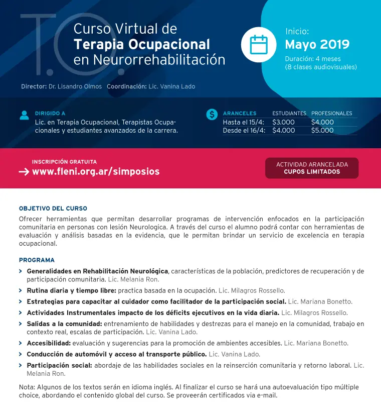 cursos online terapia ocupacional - Qué tengo que estudiar para ser terapeuta ocupacional