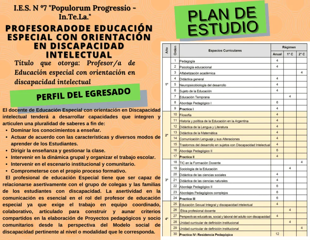cursos a distancia sobre discapacidad en argentina - Qué tipos de discapacidades hay en Argentina
