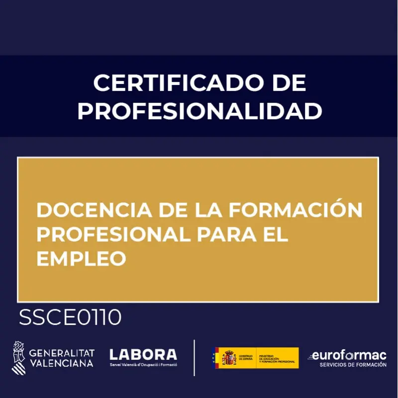cursos de formación profesional para el empleo - Qué titulación se obtiene con la formación para el empleo