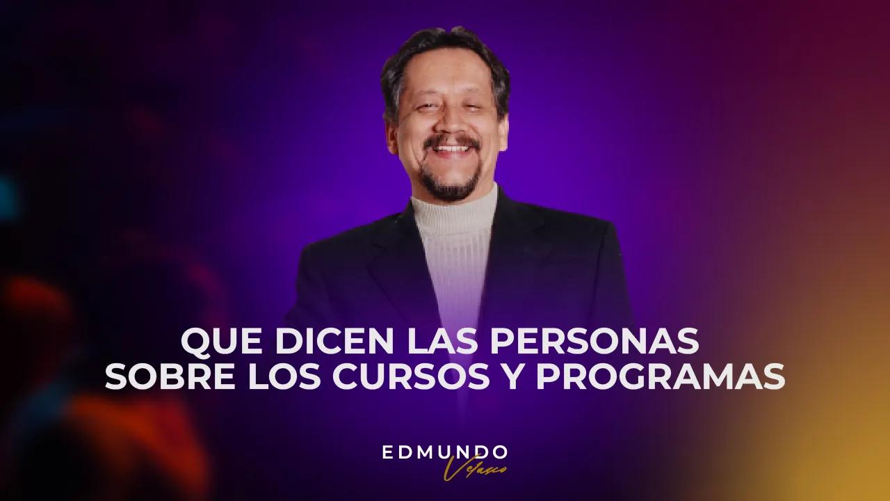 edmundo velasco cursos - Quién es Edmundo Velasco