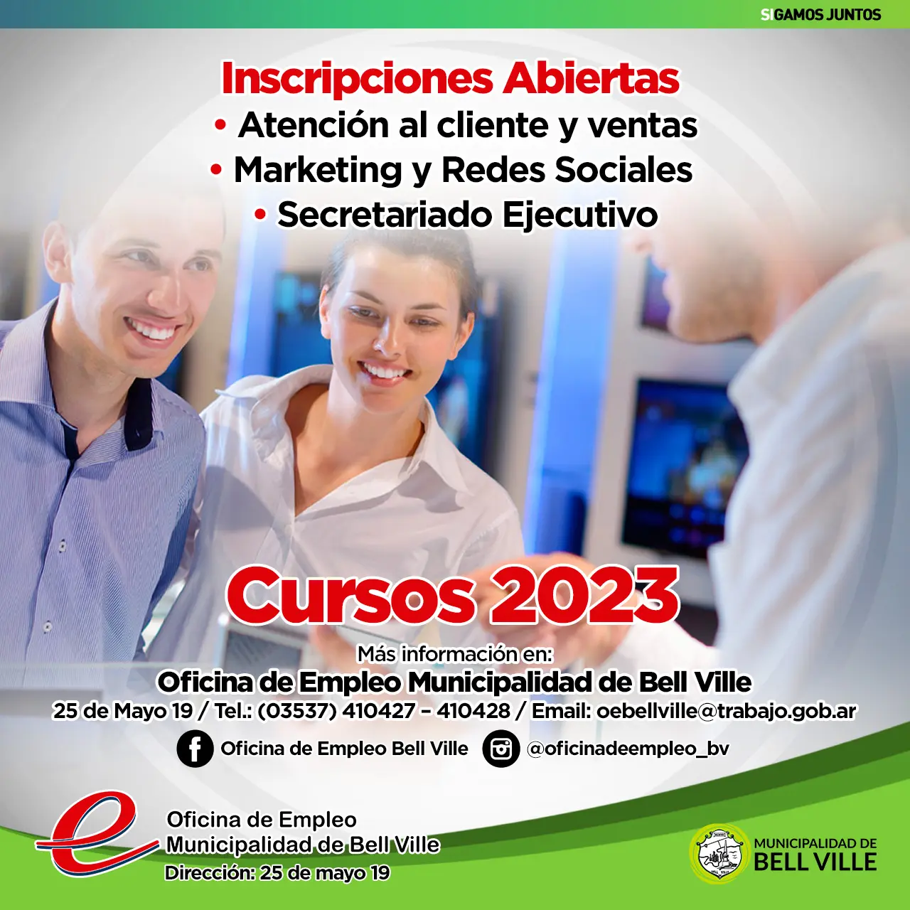 cursos en bell ville - Quién fundó Bell Ville