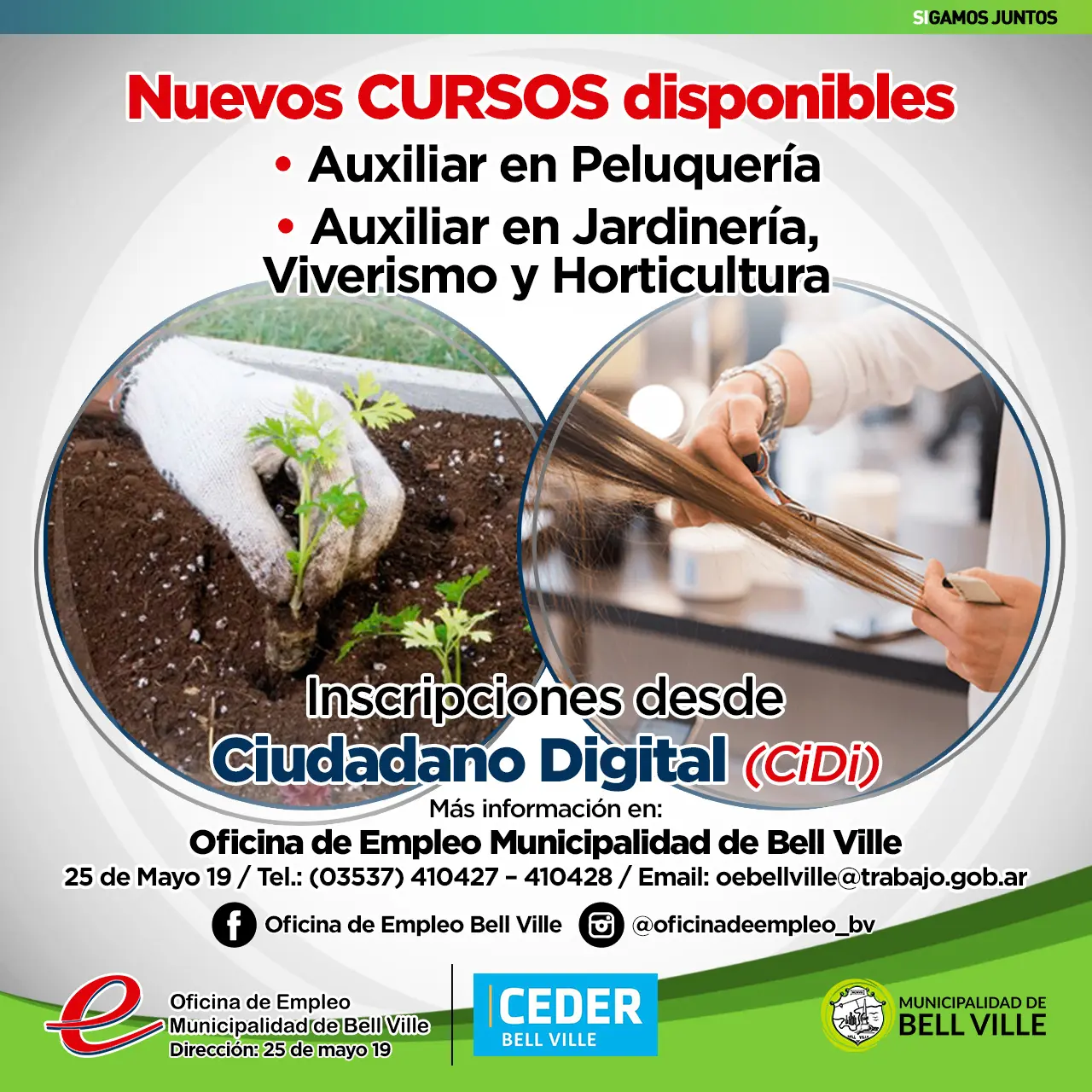 cursos en bell ville - Quién nació en Bell Ville
