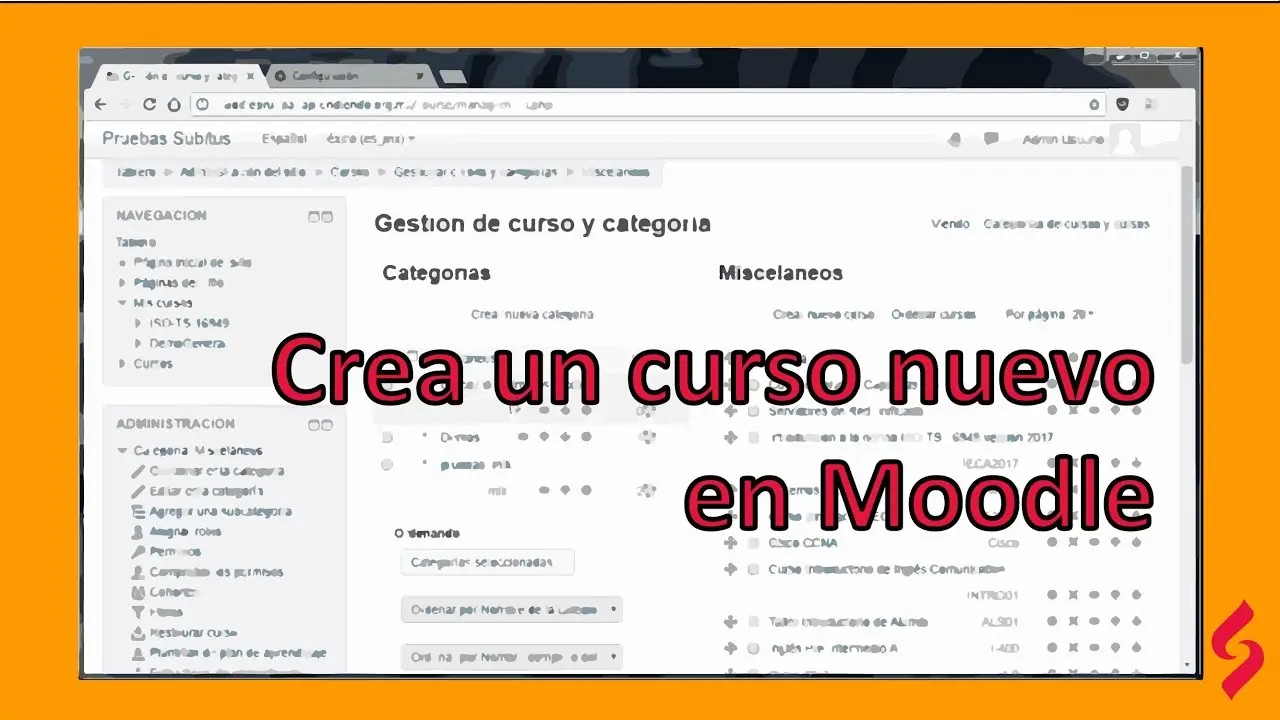 como crear un curso en moodle - Quién puede crear cursos en Moodle