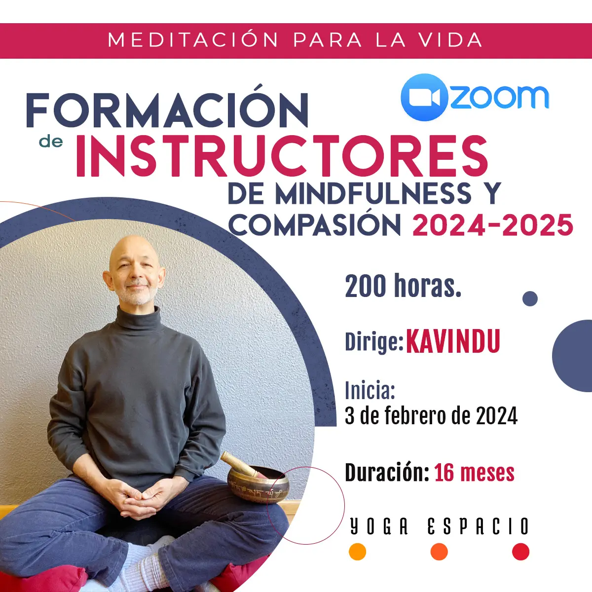curso de instructor de meditacion - Quién puede ser instructor de mindfulness