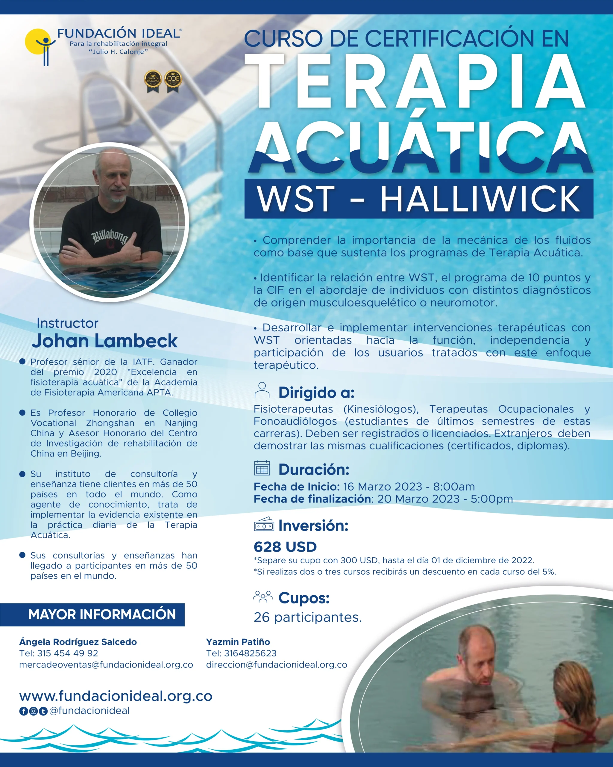 cursos hidroterapia para fisioterapeutas - Quién puede utilizar la hidroterapia