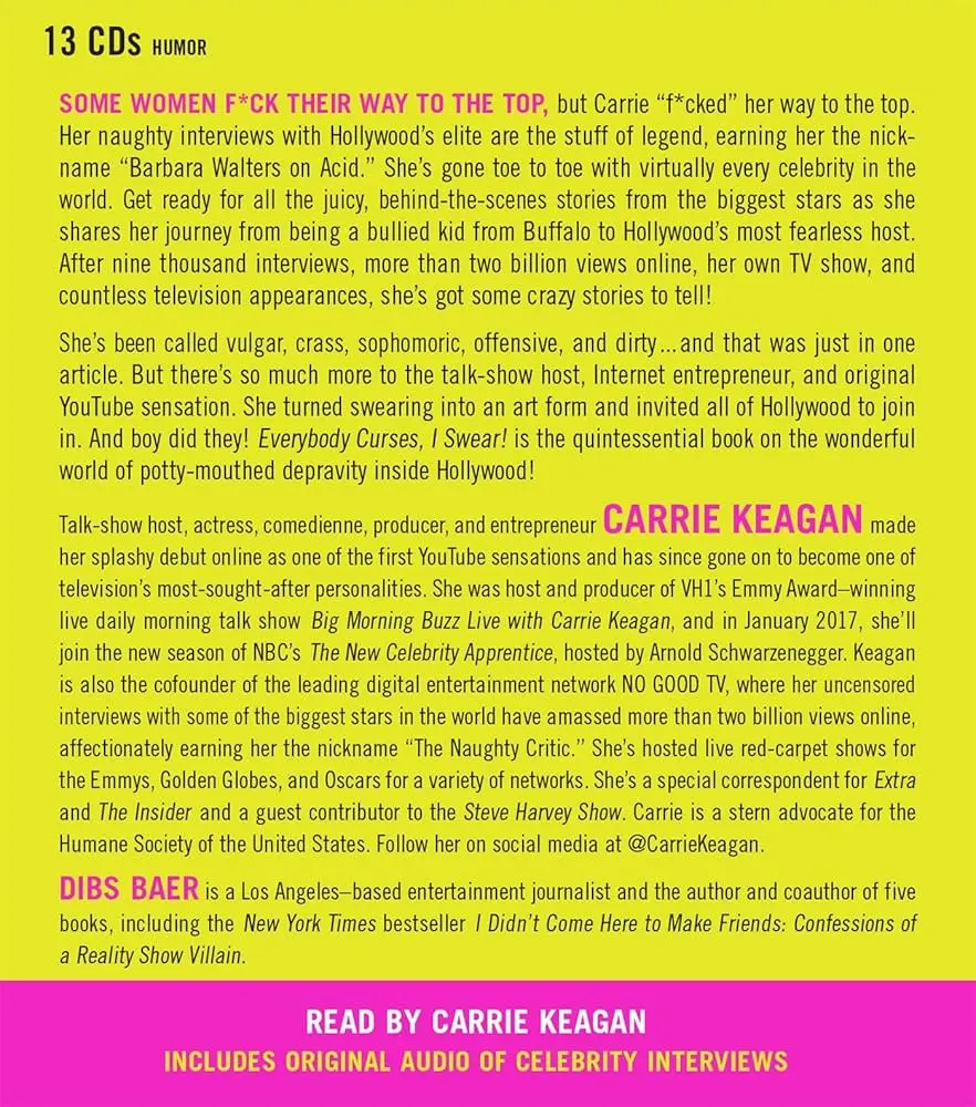 hollywood curses - What is being blacklisted from Hollywood