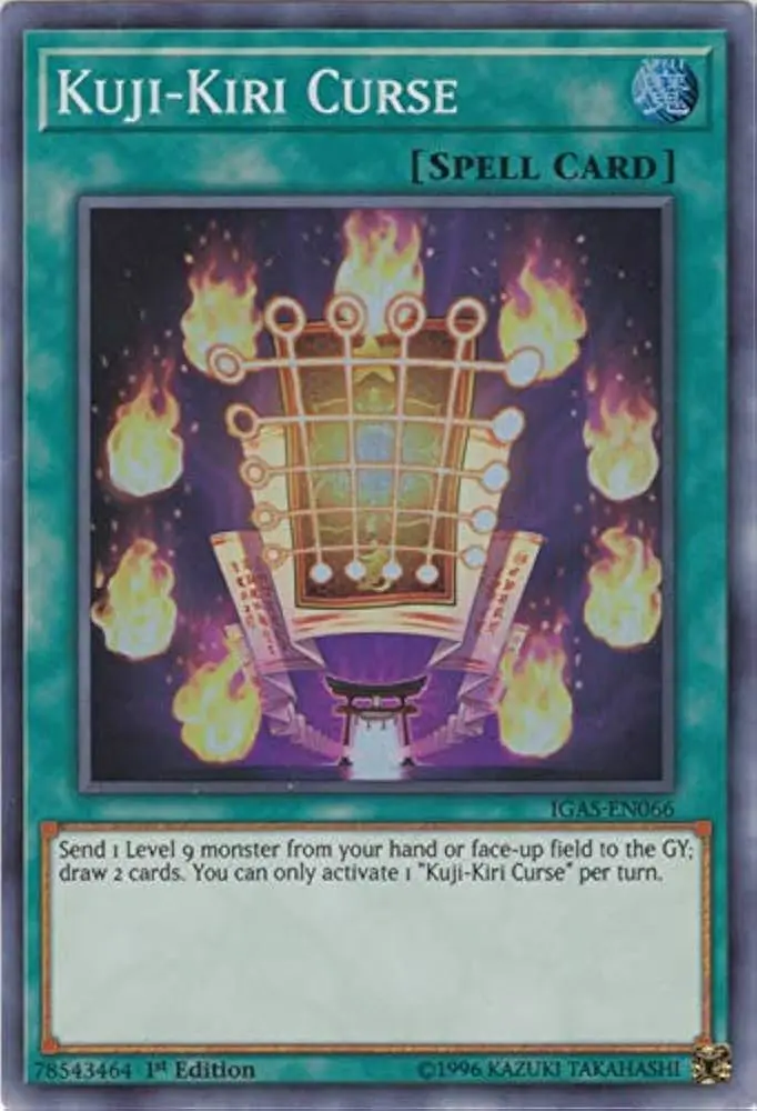 kuji kiri curse yugioh - What is Kuji-Kiri used for