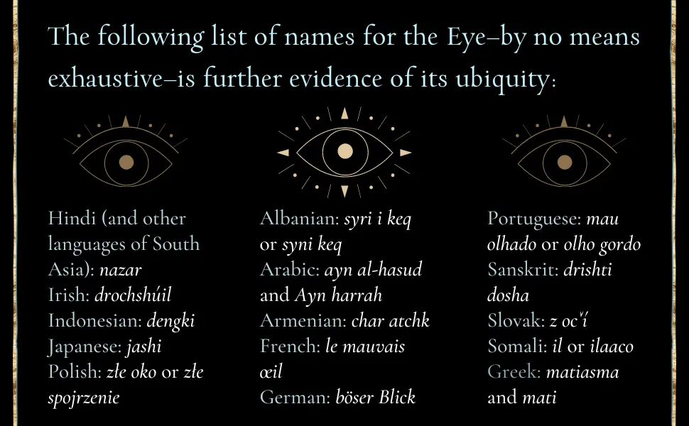 a curse an evil eye - What is the curse of the evil eye