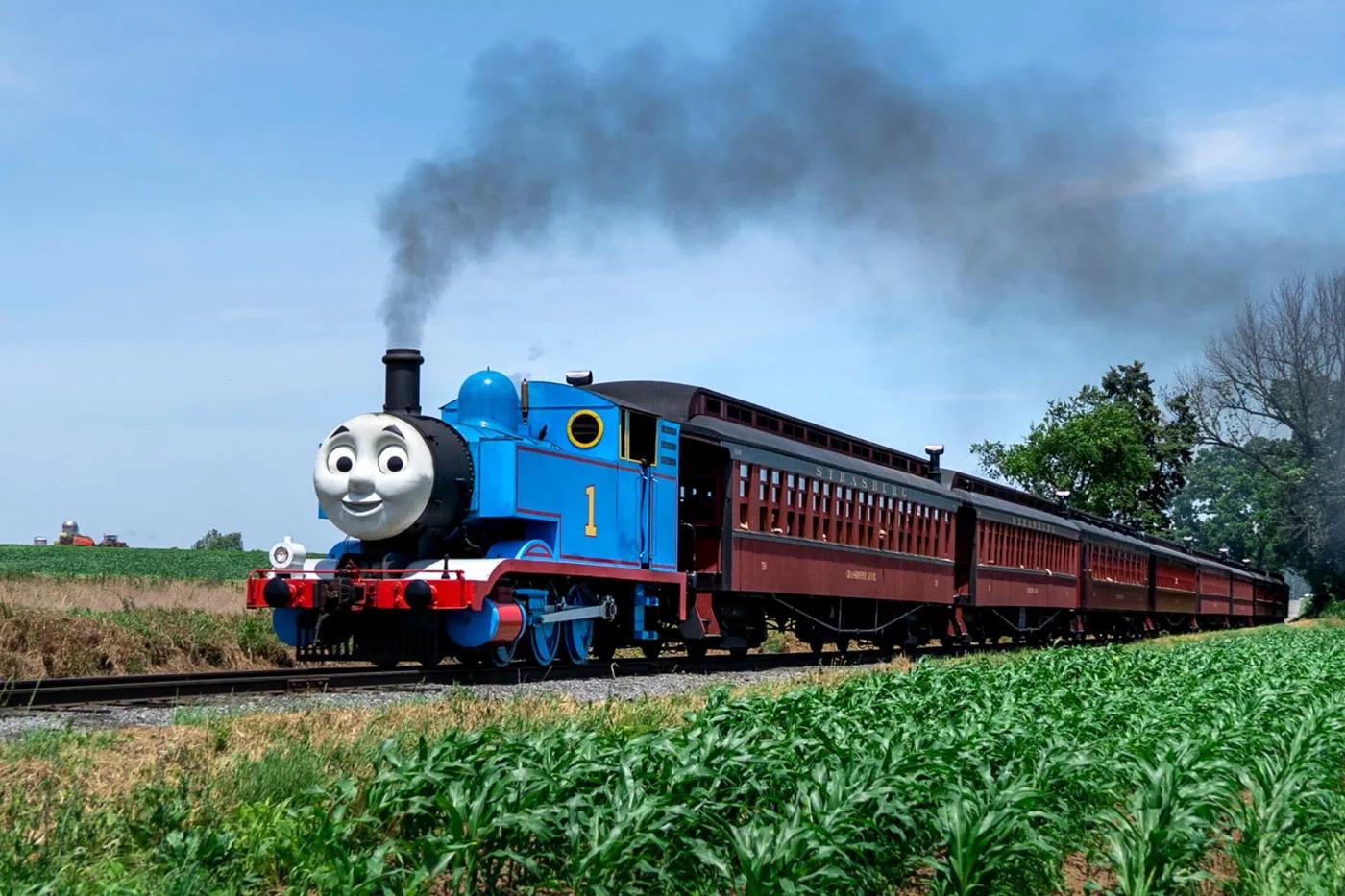 thomas cursed - What is the story behind Thomas the Tank Engine