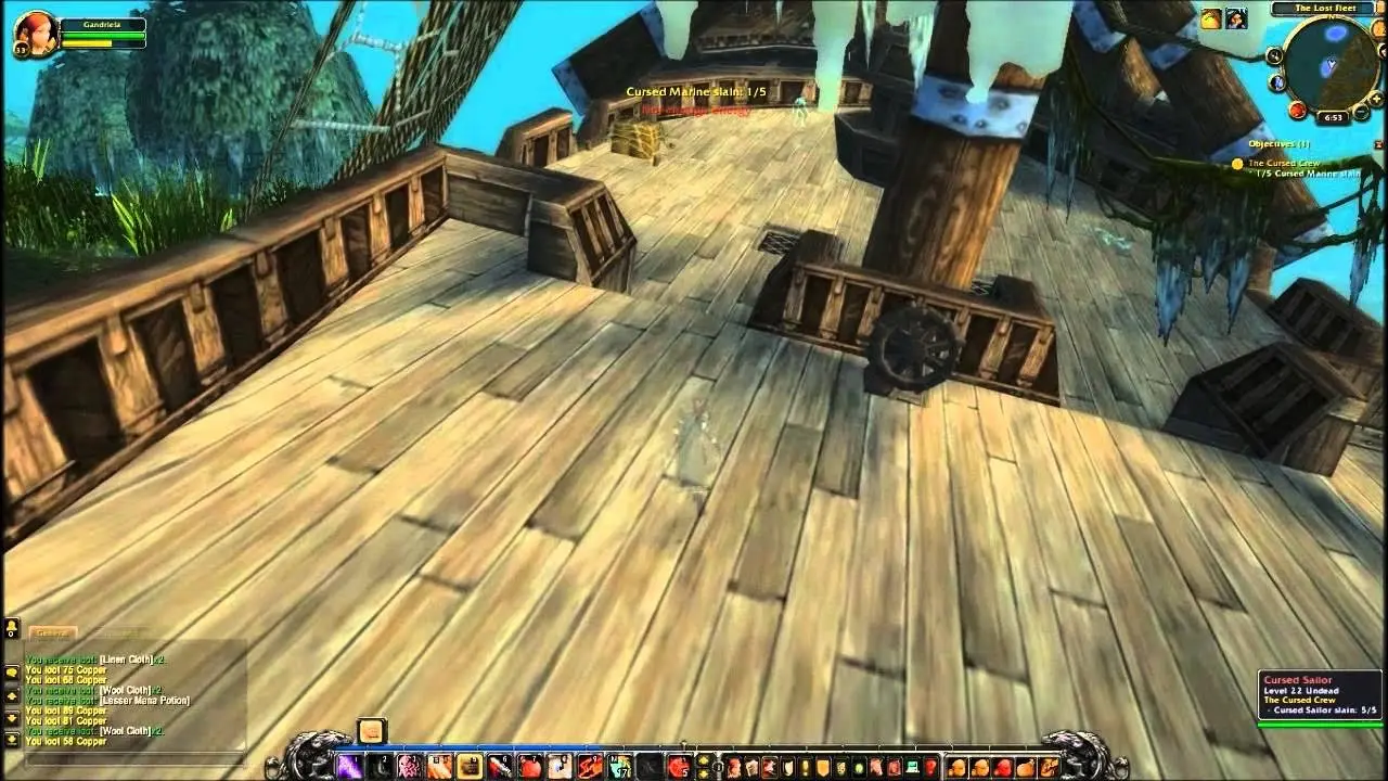 wow classic the cursed crew - Where is First Mate snellig