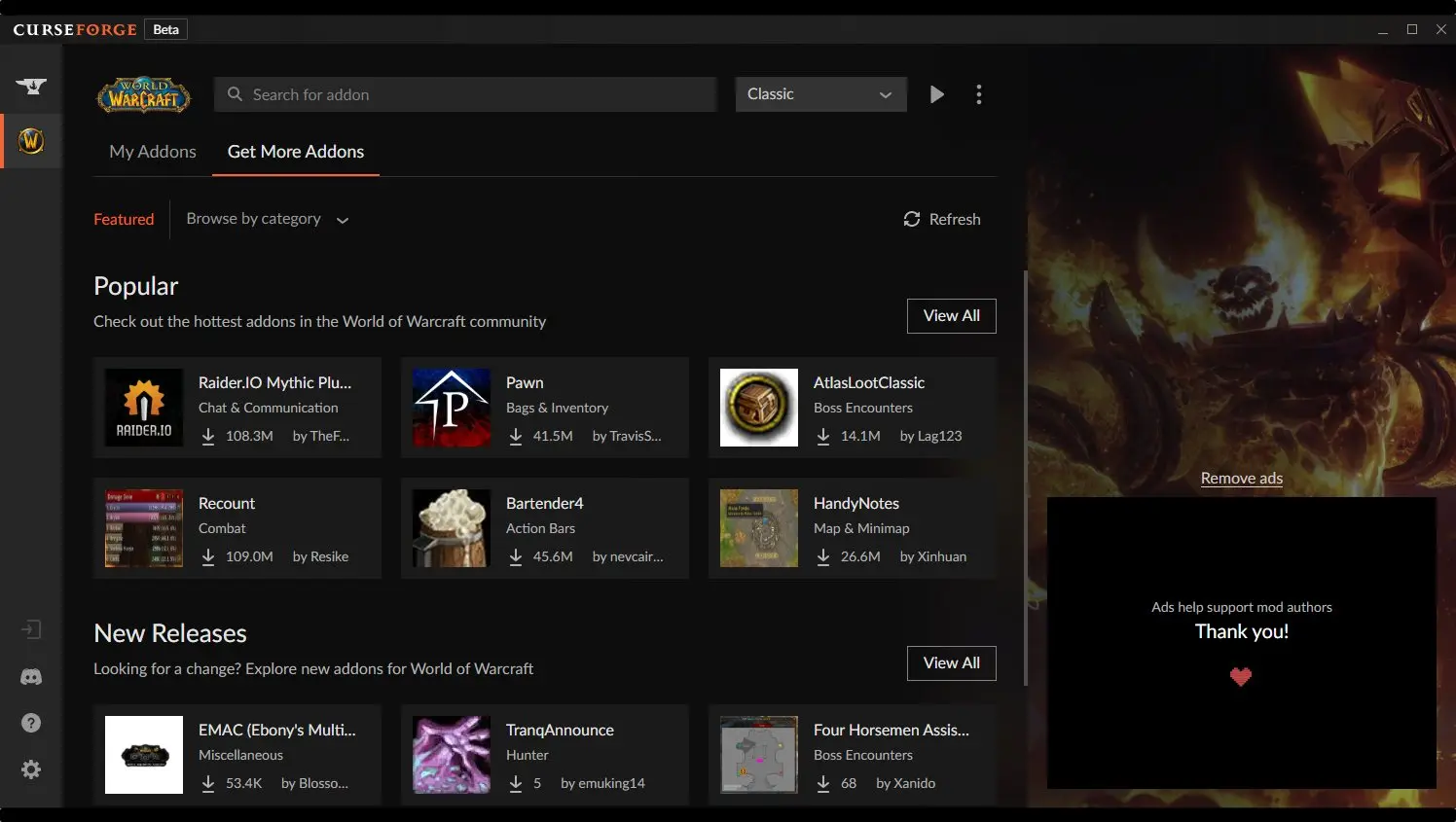 curse client wow addons - Where to get WoW addons 2024
