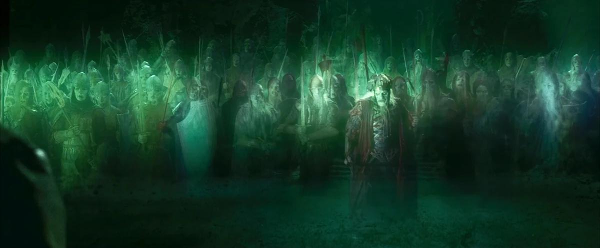 cursed army - Why was the army of the dead cursed